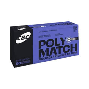 MUNIÇÃO CBC .40 S&W LPC 165GR POLYMATCH 50un