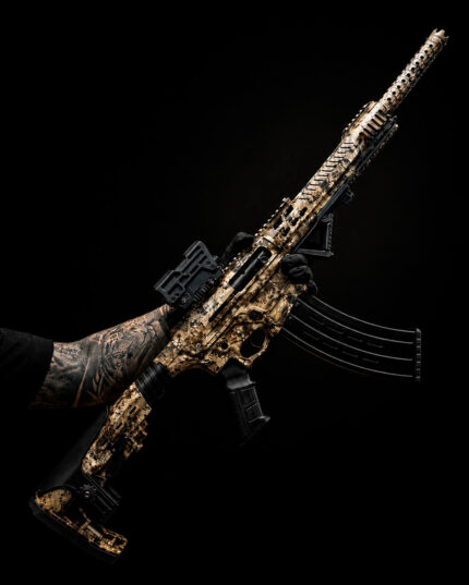 ESPINGARDA KHAN AX-2 SA RT 12 GA CAMO 10 TIROS