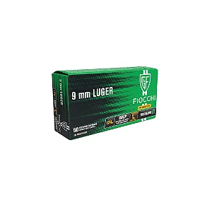 MUNIÇÃO FIOCCHI 9MM 124GR LL RNCP 50un