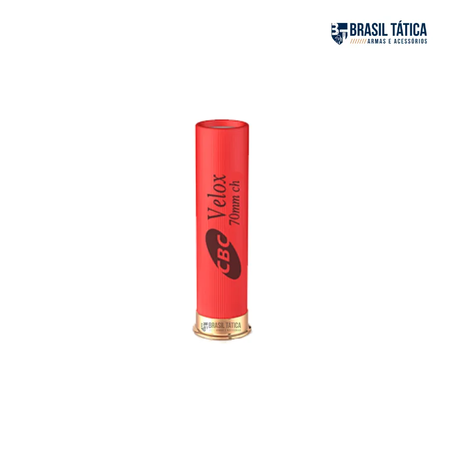 CARTUCHO CBC CALIBRE 28 CÂMARA 70MM CHUMBO T 25un