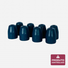 MUNIÇÃO .40 S&W PROJÉTIL CHUMBO CONE TRUNCADO 165GR