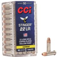 MUNIÇÃO CCI STINGER HP .22 50un
