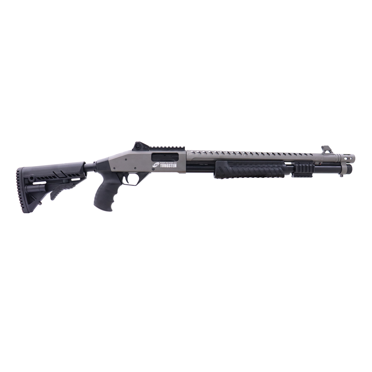ESPINGARDA CBC PUMP MILITARY 3.0 TUNGSTEN 12 GA