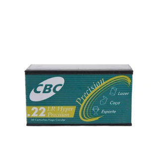 MUNIÇÃO CBC .22LR CHOG 40GR PRECISION SUBSONICO 50un