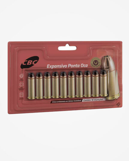 MUNIÇÃO CBC .38 SPL EXPO 158GR