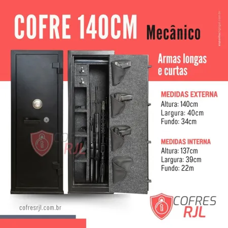 COFRE ARMAS LONGAS RJL140