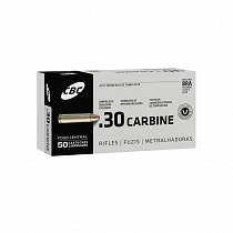 MUNIÇÃO CBC .30 CARBINE EXPO 110GR
