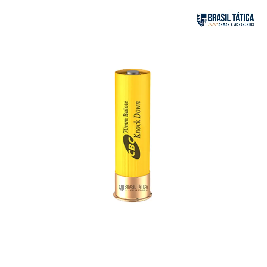 CARTUCHO CBC KNOCK DOWN CALIBRE 20 70MM