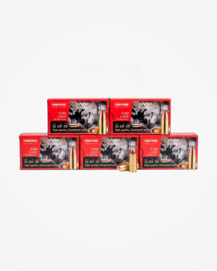 MUNIÇÃO NORMA 9MM RANGE & TRAINING 115GR FMJ 250un