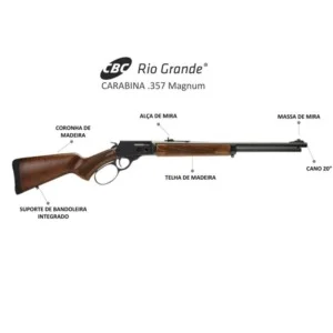 CARABINA CBC RIO GRANDE .357