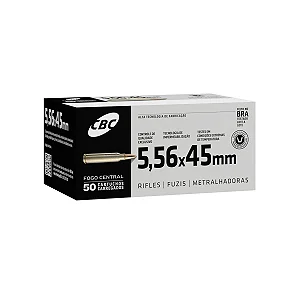 MUNIÇÃO CBC 5,56mm M193 TREINA 50un