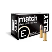 MUNIÇÃO ELEY .22 LR MATCH PISTOL 40GR 50un
