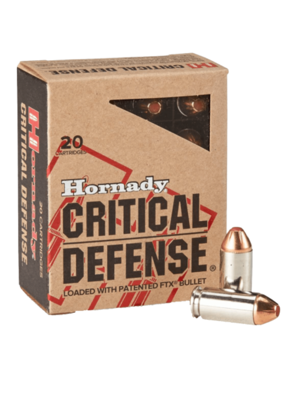 MUNIÇÃO HORNADY .380 FTX 90GR DEFESA 25un