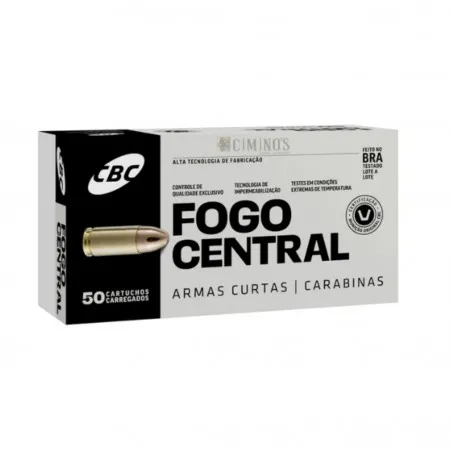 MUNIÇÃO CBC .380 ETOG 95GR