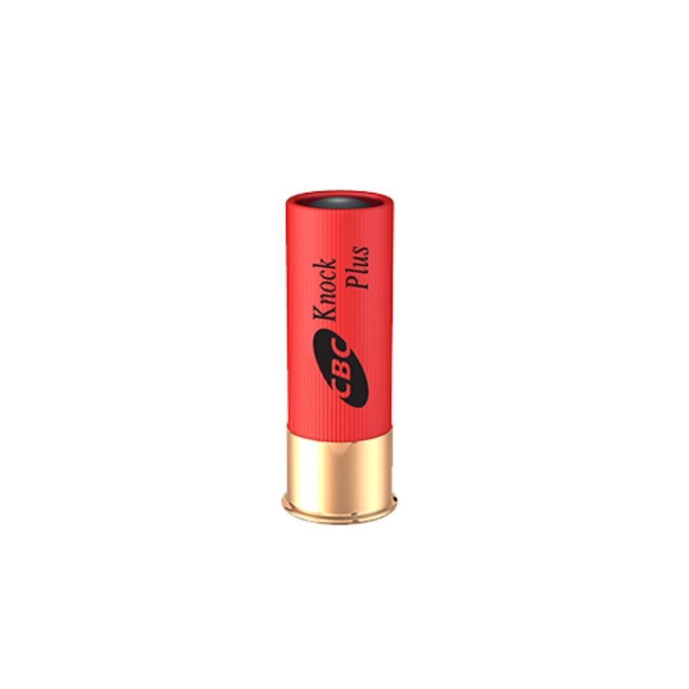 MUNIÇÃO CBC 12 KNOCK PLUS SG1 + SG 25un