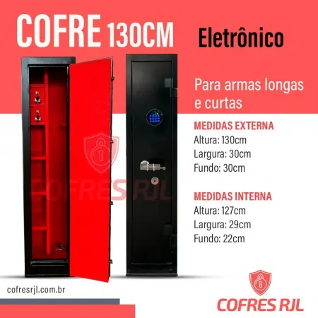 COFRE 130X30X30 BIOMETRICO RJL