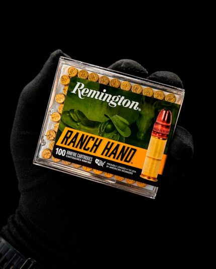 MUNIÇÃO REMINGTON .22 LR RANCH HAND 38GR CPHP