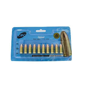 MUNIÇÃO CBC 9MM ETOG 124GR 10un
