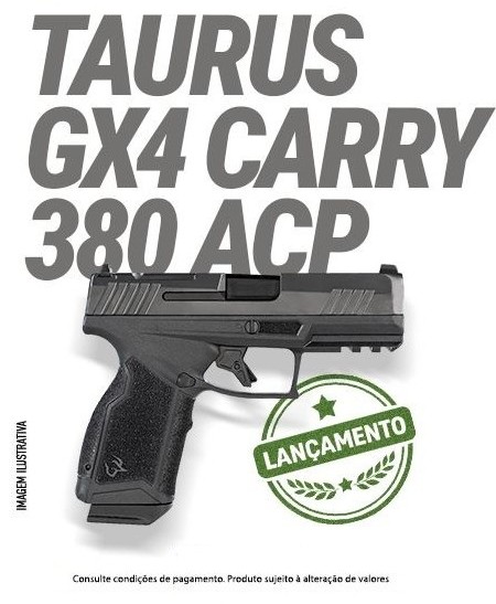 PISTOLA TAURUS GX4 SC .380