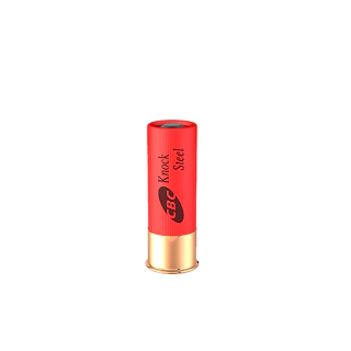 CARTUCHO CBC 12GA K. STEEL - BALOTE + AÇO 25un