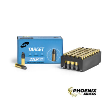 MUNIÇÃO CBC .22 LR TARGET CHOG 40GR 50un