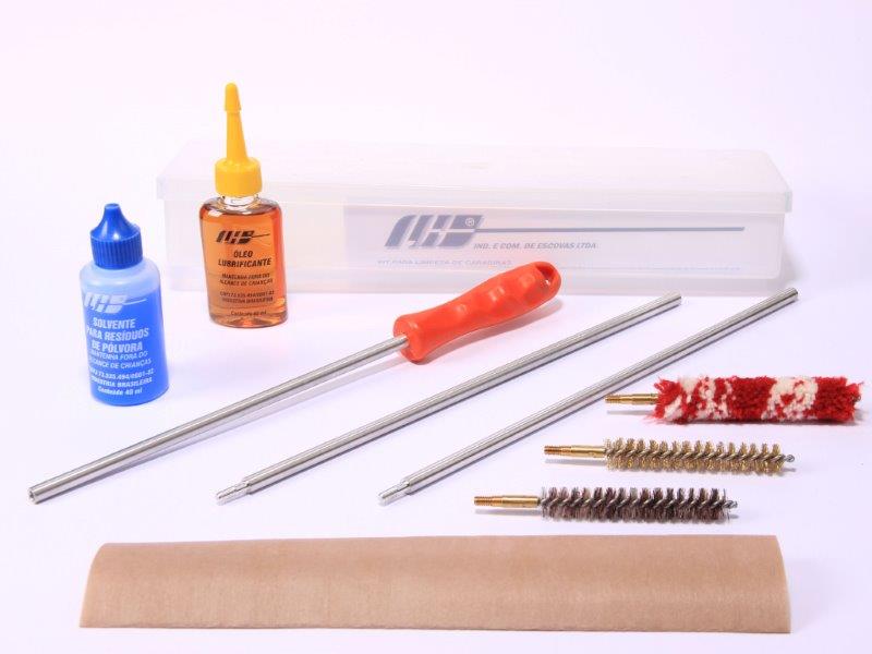 KIT LIMPEZA LH PARA ARMA LONGA .308WIN / 7,62 / 7MM