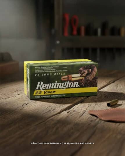 MUNIÇÃO REMINGTON .22 VIPER 36GR 50un