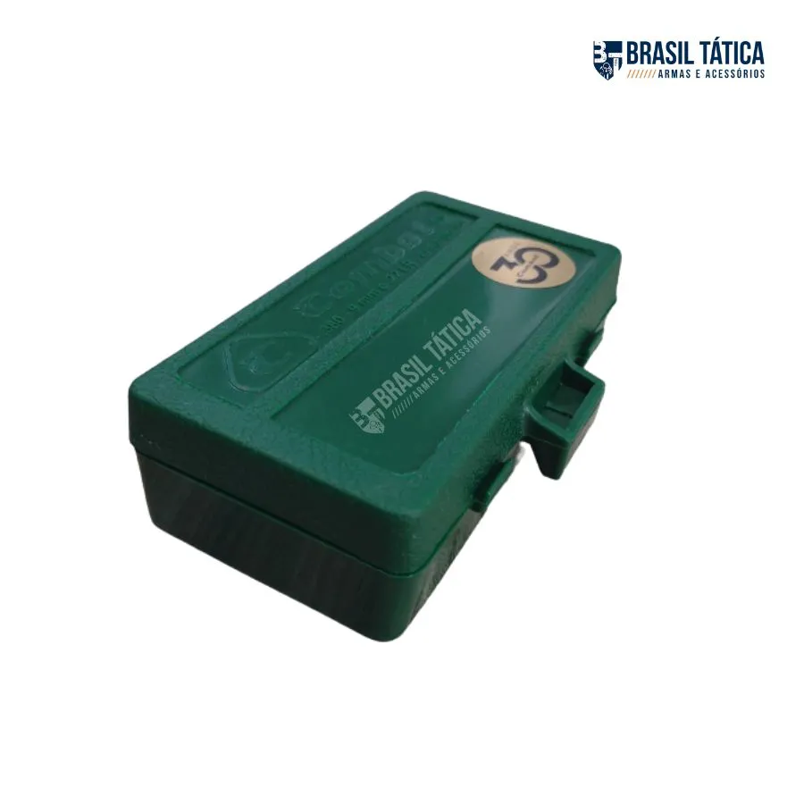 CAIXA PARA 50 MUNIÇÕES .380 .9MM .22LR - COMBATE