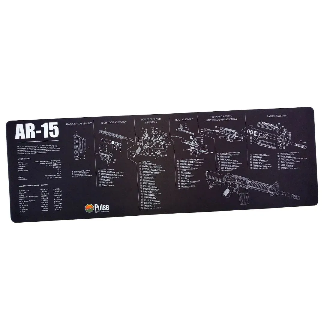 TAPETE PARA MANUTENÇÃO / MOUSEPAD PULSE AR-15