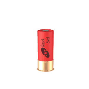 MUNIÇÃO CBC 12 KNOCK STEEL BALOTE + AÇO 25un