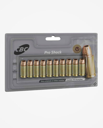 MUNIÇÃO CBC .40 EXPO 165GR PRO SHOCK 10un