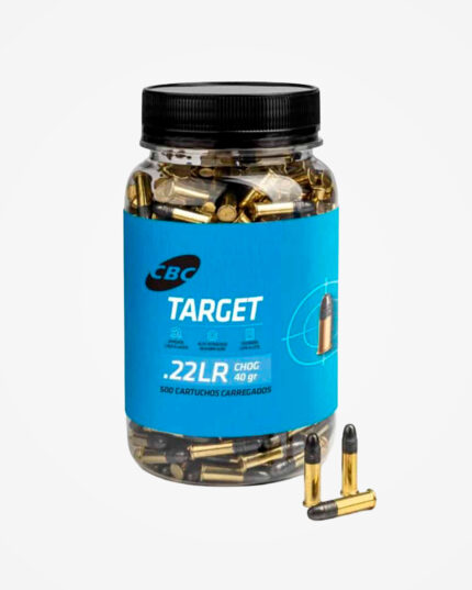 MUNIÇÃO CBC .22 LR TARGET CHOG 40GR 500un