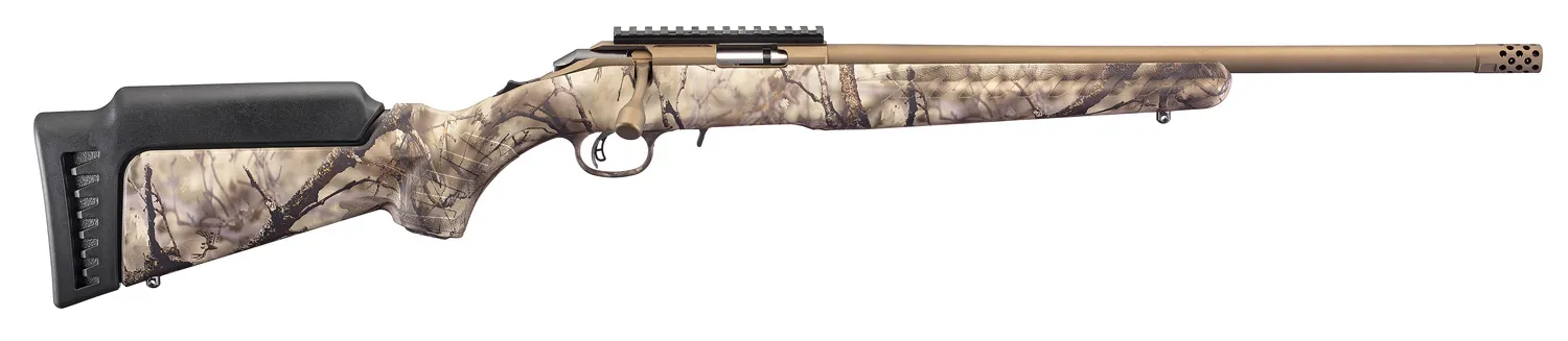 RIFLE RUGER AMERICAN RIMFIRE STANDARD CAMO .17