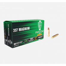 MUNIÇÃO FIOCCHI CAL.357 MAGNUM LL TCCP 50un