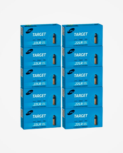 MUNIÇÃO CBC .22 LR TARGET 40GR 500un