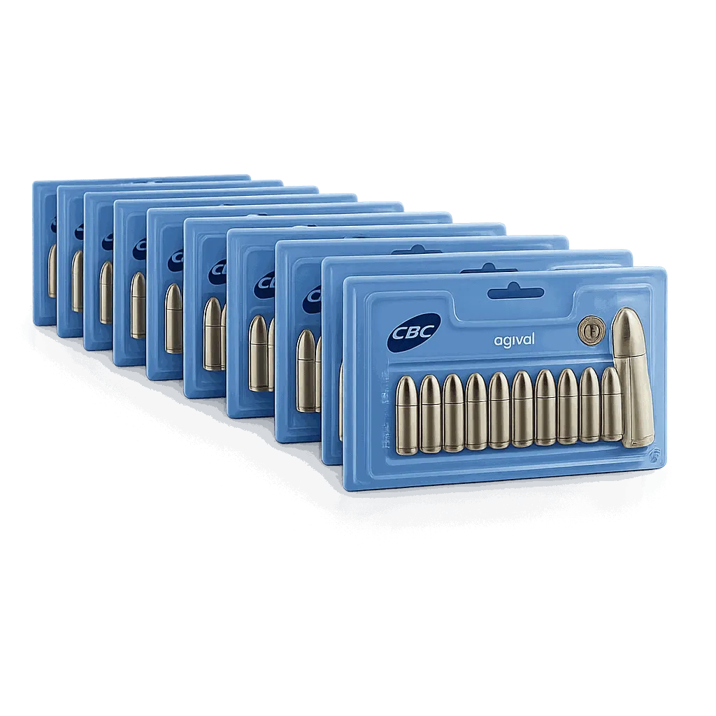 MUNIÇÃO CBC .38 TPC ETOG 124GR 10un