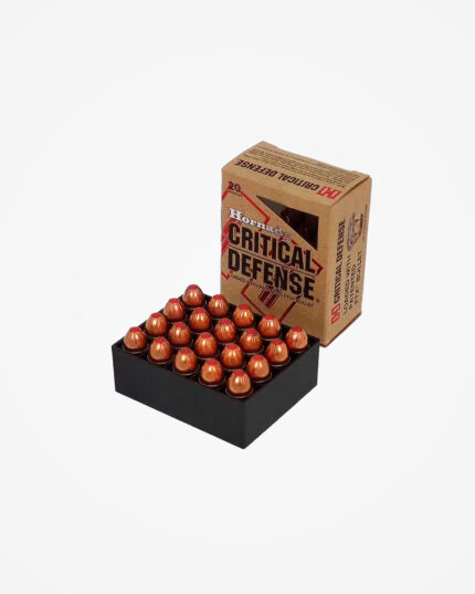MUNIÇÃO HORNADY .45 AUTO FTX 185GR CRITICAL DEFENSE 20un