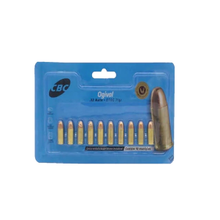 MUNIÇÃO CBC .32 AUTO ETOG 71GR 10un
