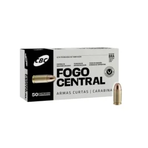 MUNIÇÃO CBC 9MM ETOG 124GR 50un