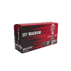 MUNIÇÃO FIOCCHI .357 MAGNUM 158GR SJSP 50un