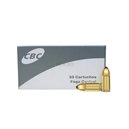 MUNIÇÃO CBC 9MM ETOG 124GR 50un