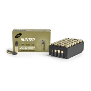 MUNIÇÃO CBC .22 LR HUNTER SUBSÔNICA CHPO 40GR
