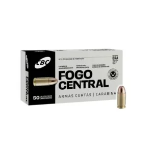 MUNIÇÃO CBC TREINA 9MM ETOG 124GR 50un