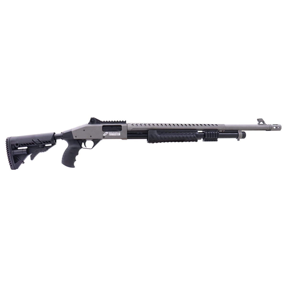 ESPINGARDA CBC PUMP MILITARY 3.0 TUNGSTEN 12 GA
