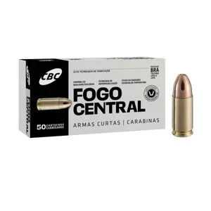 MUNIÇÃO CBC 9MM ETOG 124GR 50un