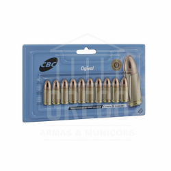 MUNIÇÃO CBC .38 ETOG 124GR 10un