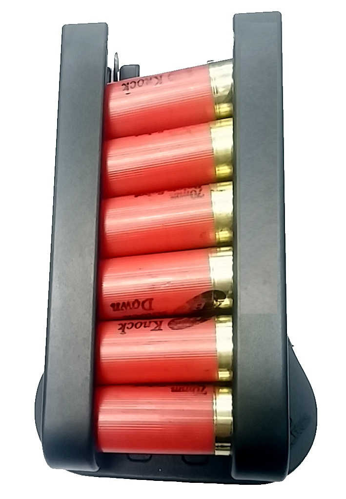 PORTA CARTUCHOS CALIBRE 12 DE SAQUE RÁPIDO - SPEED STRIPPER TACTICAL 12 GA - PARA 6 CARTUCHOS