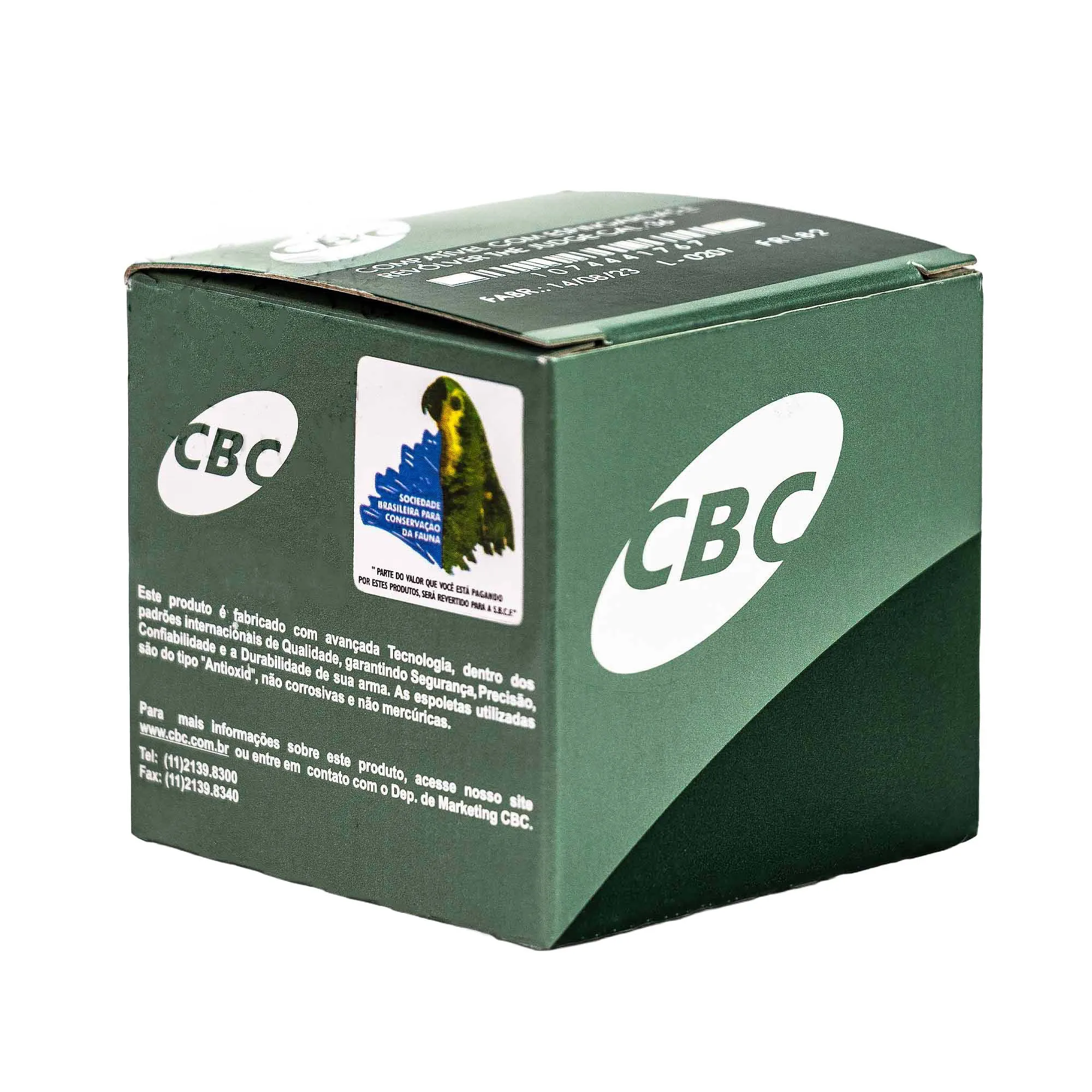 MUNIÇÃO CBC 28 GA CHUMBO 3 25un