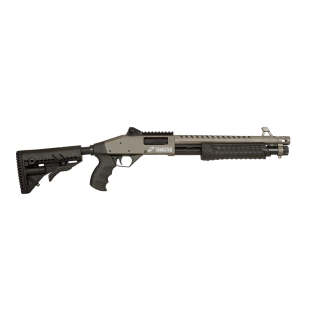 ESPINGARDA CBC PUMP MILITARY 3.0 RT 14" 12 GA