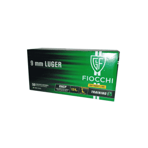 MUNIÇÃO FIOCCHI 9MM LUGER 124GR LL RNCP 50un